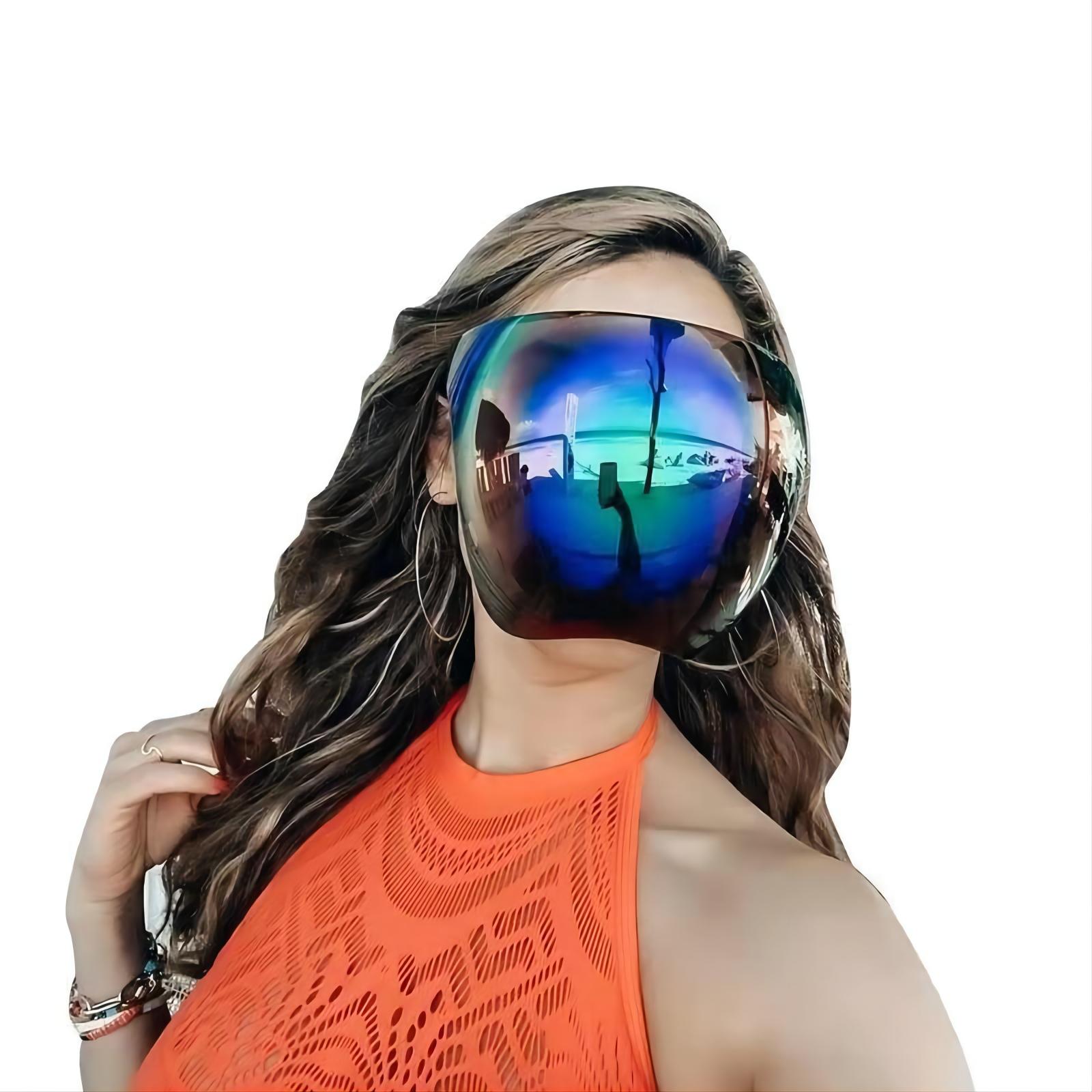 YUANLUIGV oversized full face sunglasses